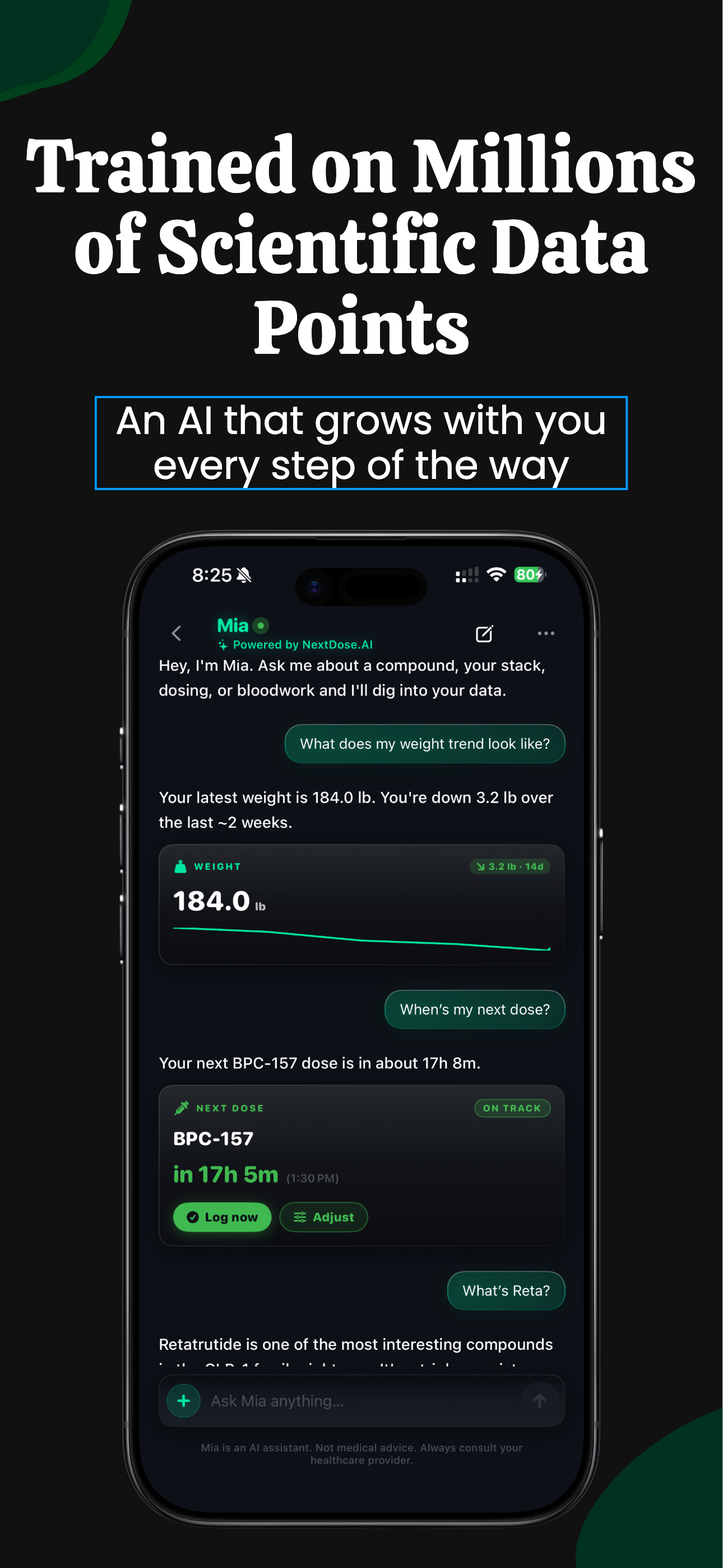 Your data stays private